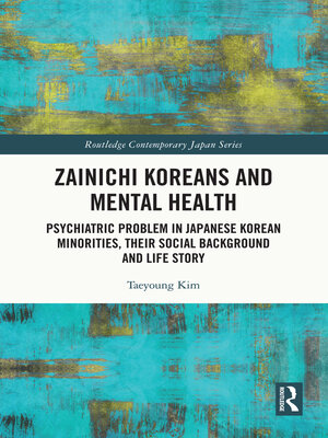 cover image of Zainichi Koreans and Mental Health